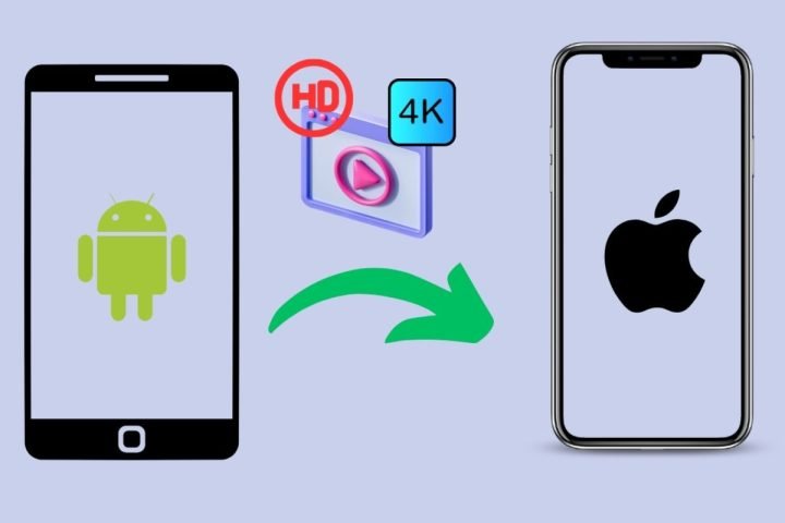 Điện thoại Samsung và iPhone đang cố kết nối Bluetooth nhưng không thành công