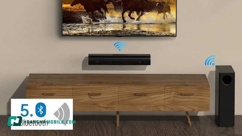 Điều khiển từ xa tiện lợi cho dàn loa Bluetooth 5.0 3D stereo, tối ưu trải nghiệm người dùng.