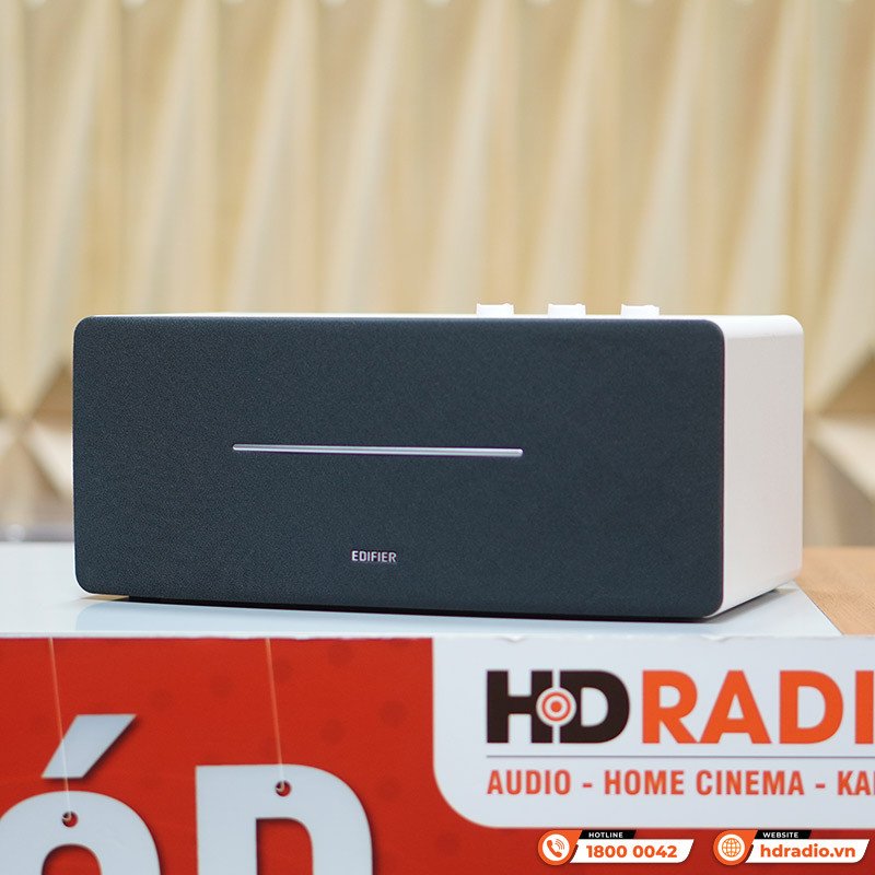 Edifier D12, loa bluetooth với âm bass sâu từ thiết kế gỗ