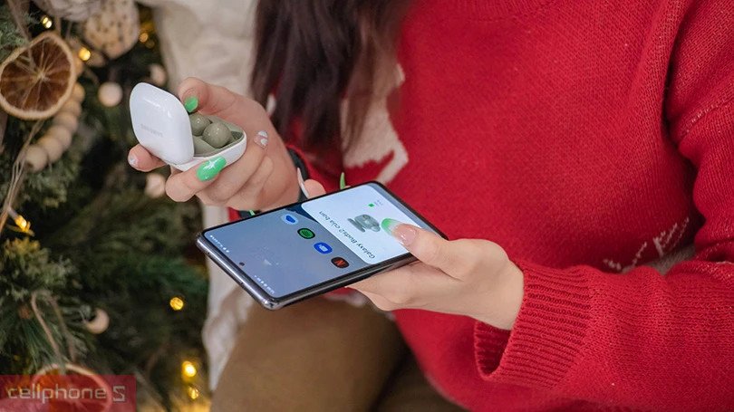 Giao diện ứng dụng điều chỉnh âm thanh Equalizer cho tai nghe Samsung Galaxy Buds 2
