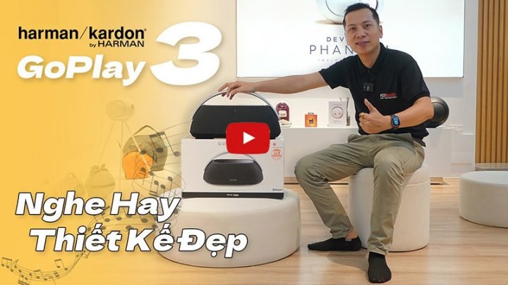 Harman Kardon Go Play 3, loa bluetooth bass mạnh với thiết kế đẳng cấp và âm thanh cuốn hút.