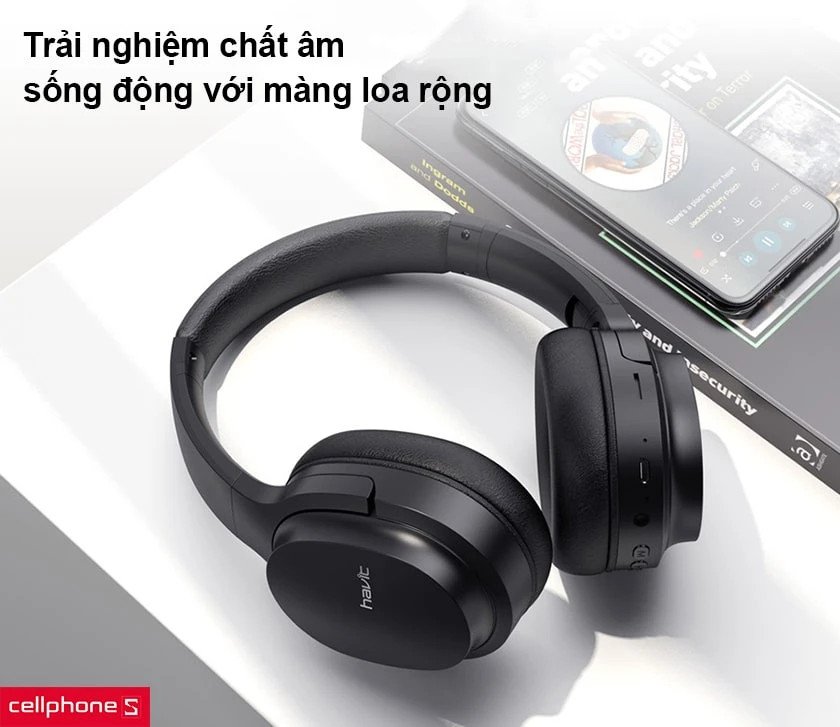 Havit I62 với khả năng sạc nhanh và thời lượng pin ấn tượng, sẵn sàng cho mọi chuyến đi