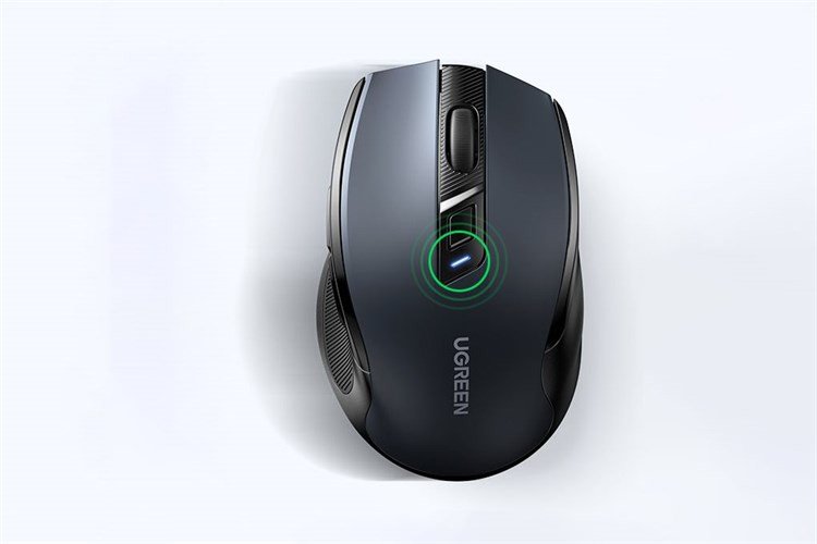 Hình ảnh chuột Bluetooth Silent Ugreen MU006 màu đen kết nối MacBook