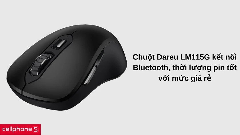 Hình ảnh chuột không dây Dareu LM115G