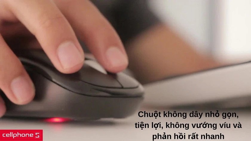Hình ảnh minh họa các ưu điểm của chuột kết nối bluetooth