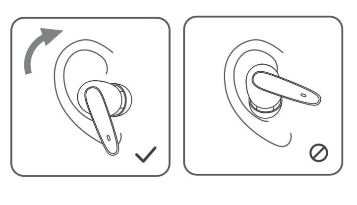 hướng dẫn đeo tai nghe SoundPEATS Life Lite đúng cách