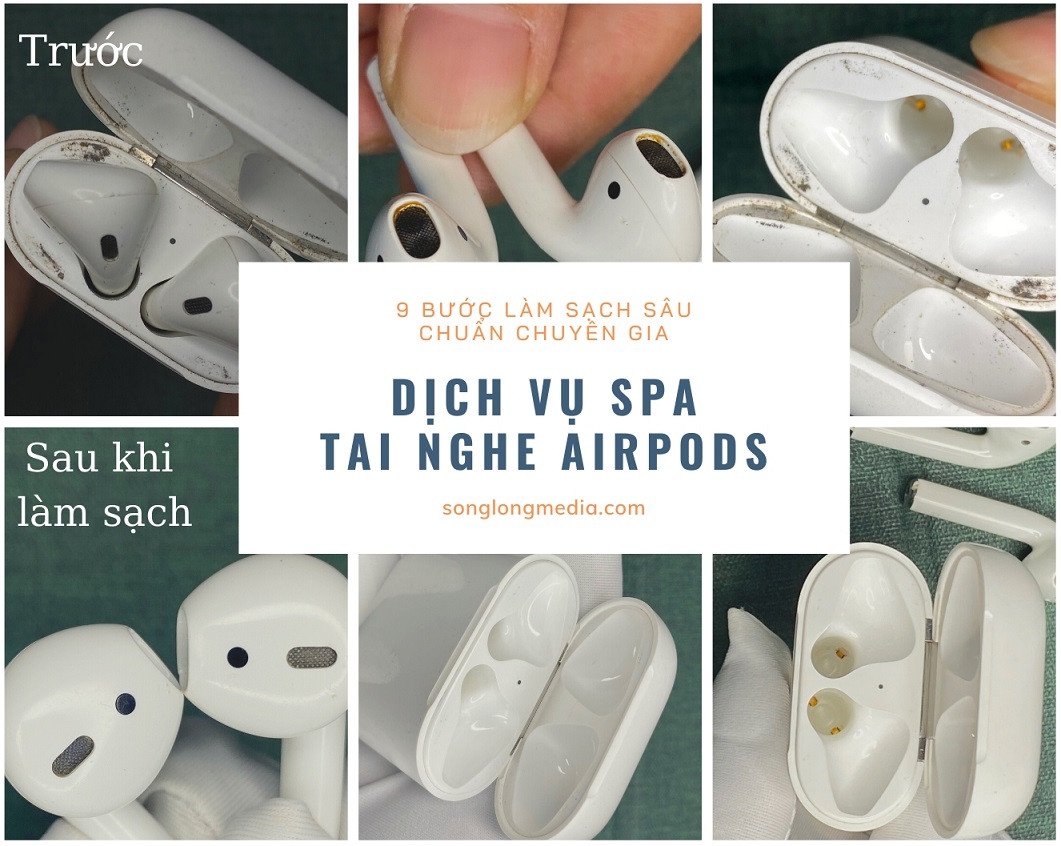 Hướng dẫn vệ sinh AirPods chuyên nghiệp, giúp kéo dài tuổi thọ và hạn chế sửa chữa tai nghe