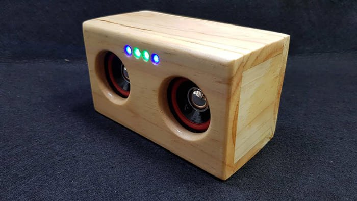 Lắp thùng loa hoàn thiện cho loa Bluetooth tự chế