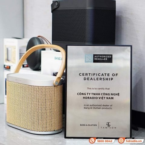 loa bluetooth B&amp;O chính hãng, thiết kế hiện đại
