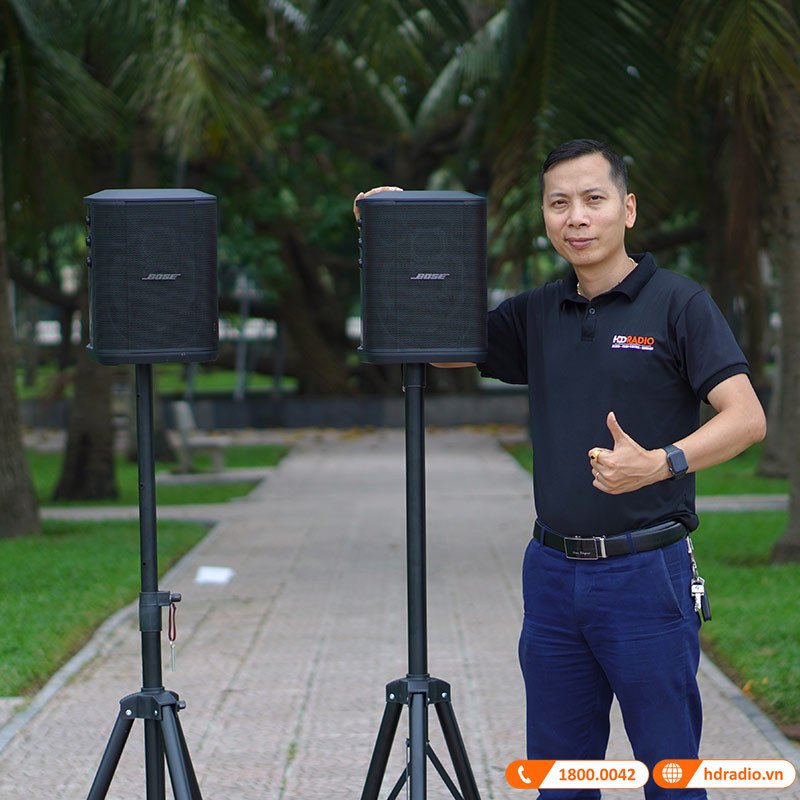 Loa bluetooth Bose S1 Pro Plus, mang đến trải nghiệm âm thanh sống động, bass chắc.