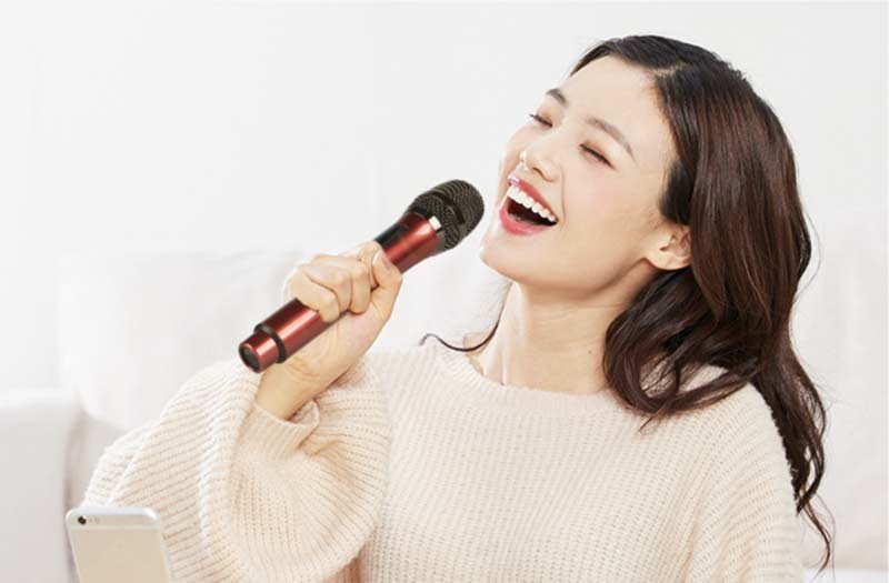 Micro bluetooth hát karaoke gia đình chất lượng cao