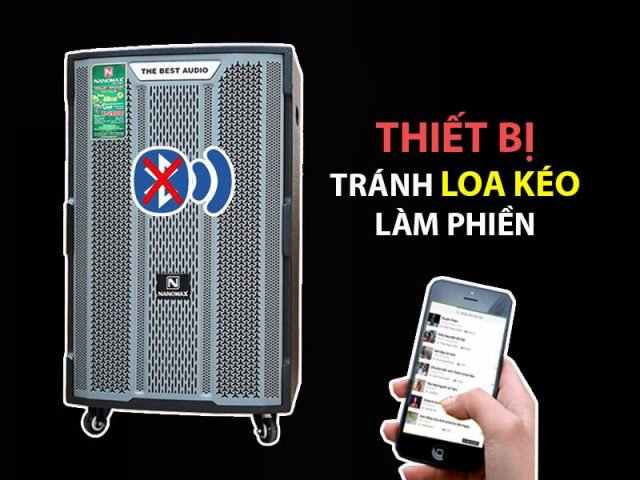 Một mẫu thiết bị phá sóng loa Bluetooth nhỏ gọn với nhiều ăng-ten, thể hiện khả năng gây nhiễu tín hiệu không dây.