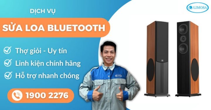 Người dùng kiểm tra loa bluetooth đang gặp sự cố để sửa chữa