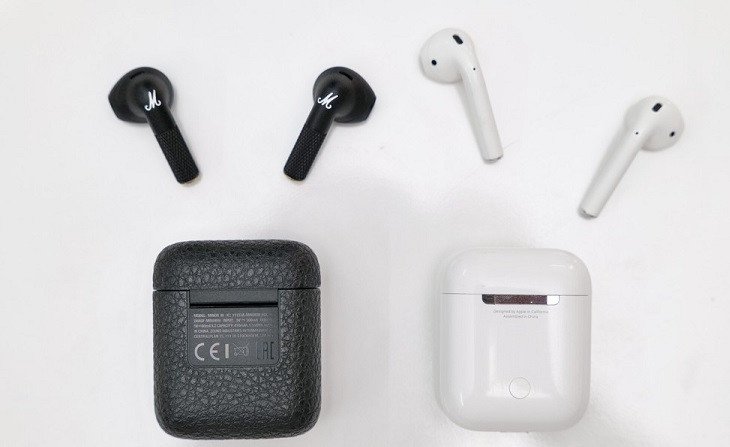 So sánh tai nghe Marshall Minor 3 và AirPods 2 về chất lượng âm thanh