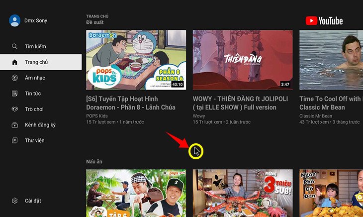 Sử dụng chuột và bàn phím Bluetooth để điều khiển Smart TV