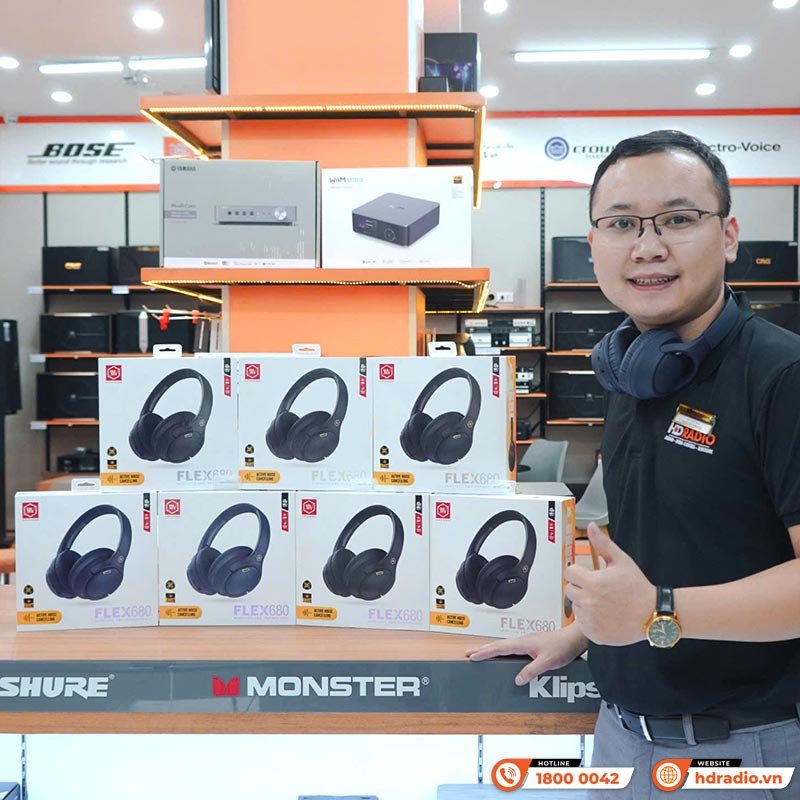 Tai nghe bluetooth Alpha Works Flex 680 đa năng