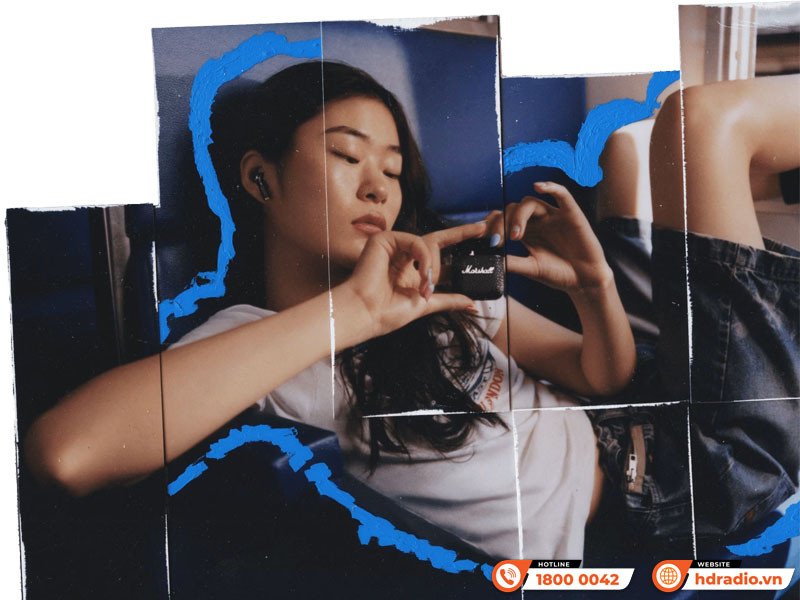 Tai nghe bluetooth Marshall Minor 4 chất lượng cao