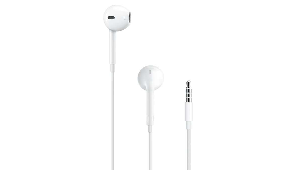 Tai nghe EarPods có dây với cổng 3.5mm, chất lượng âm thanh ổn định