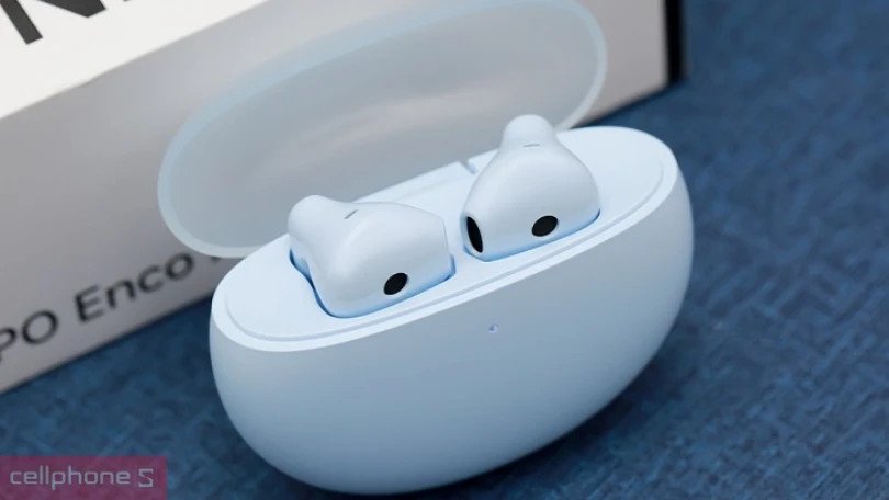 Tai nghe không dây Oppo Enco Air 3 màu trắng tinh khôi