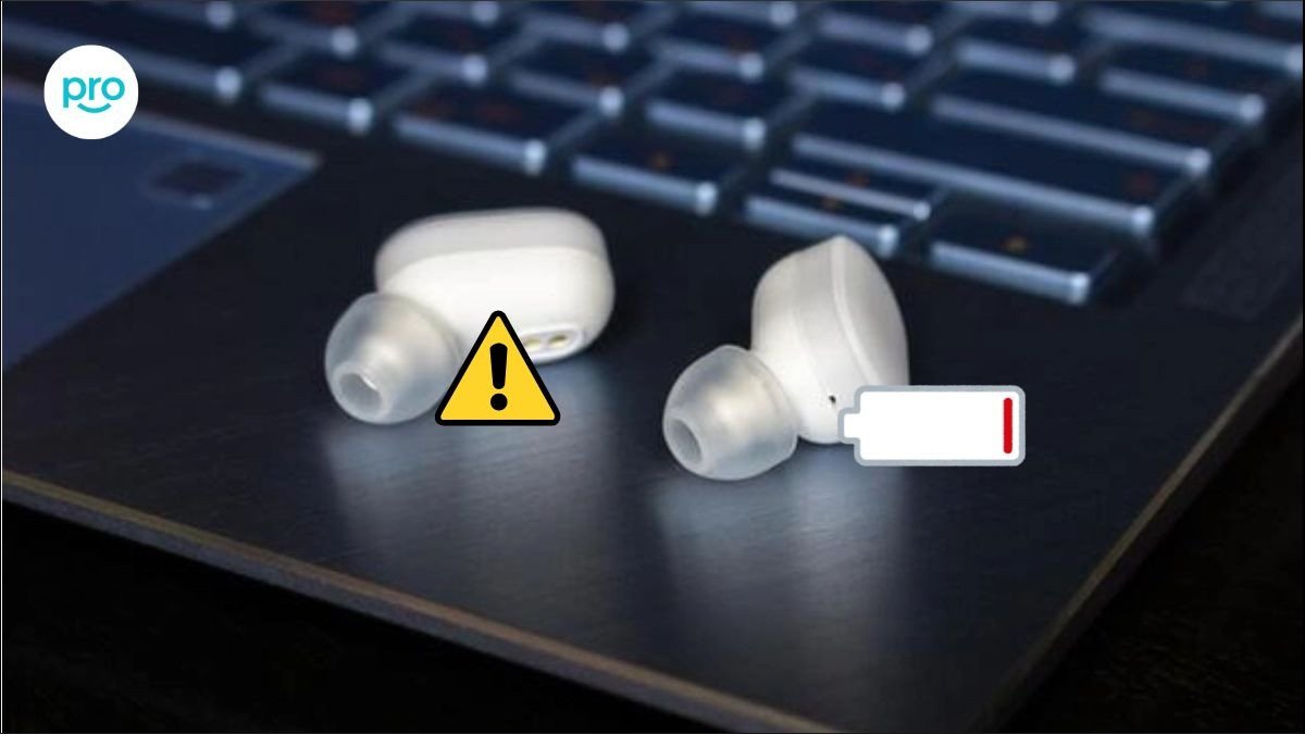 Tai nghe không hoạt động có thể do pin yếu hoặc lỗi phần cứng bên trong thiết bị
