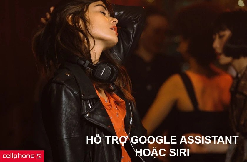 Tai nghe Marshall Major 3 kích hoạt trợ lý ảo qua nút bấm