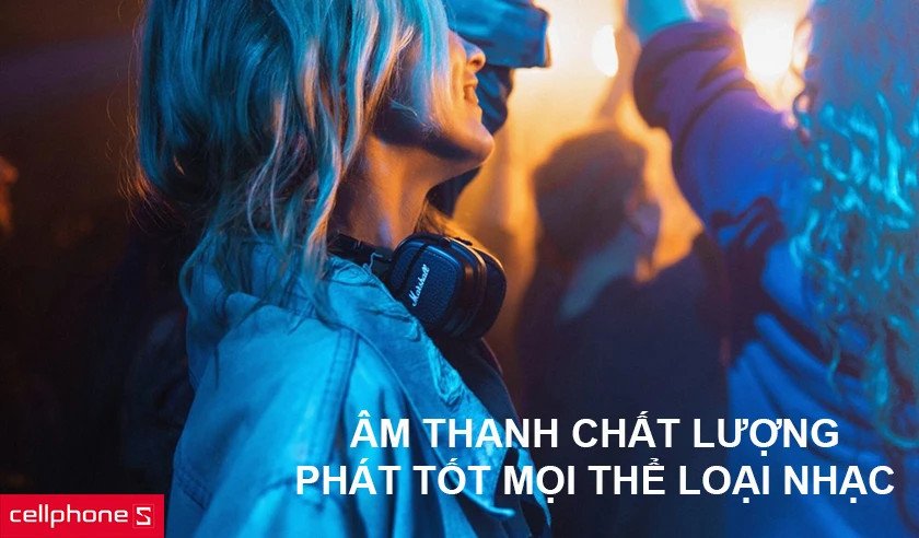 Tai nghe Marshall Major 3 tái tạo âm thanh đa dạng, phù hợp nhiều thể loại