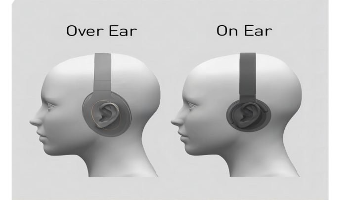 Tai nghe on ear tiện lợi, nhỏ gọn