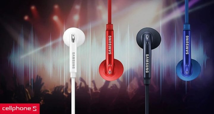Tai nghe Samsung Bluetooth với thiết kế nhỏ gọn, hiện đại và nhiều màu sắc
