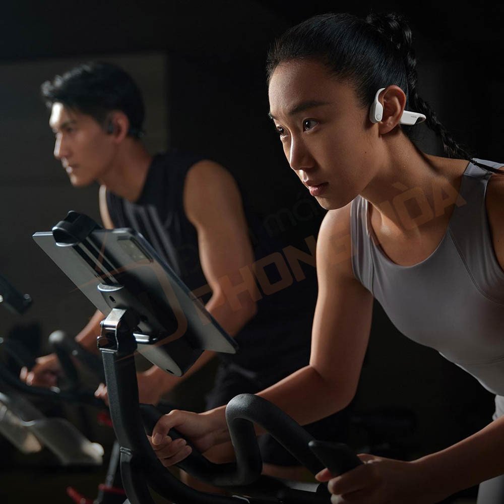 Tai nghe truyền âm thanh qua xương Xiaomi với mic kép ENC giúp cuộc gọi rõ ràng