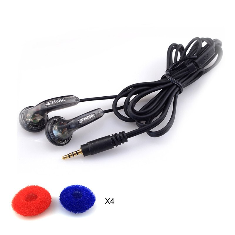 Tai nghe VE Monk Plus Mic-U có dây, thiết kế nhỏ gọn giúp người dùng đeo không đau tai
