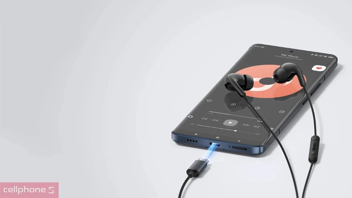 Tai nghe Xiaomi có dây với jack cắm 3.5mm truyền thống