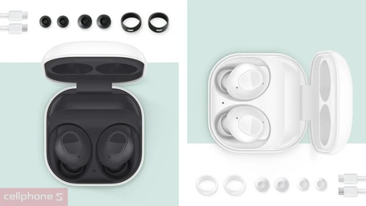 Thiết kế tai nghe Samsung Galaxy Buds FE