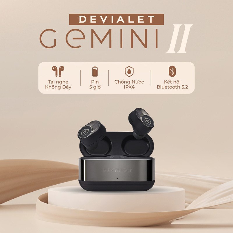 Tính năng tai nghe bluetooth Devialet Gemini 2