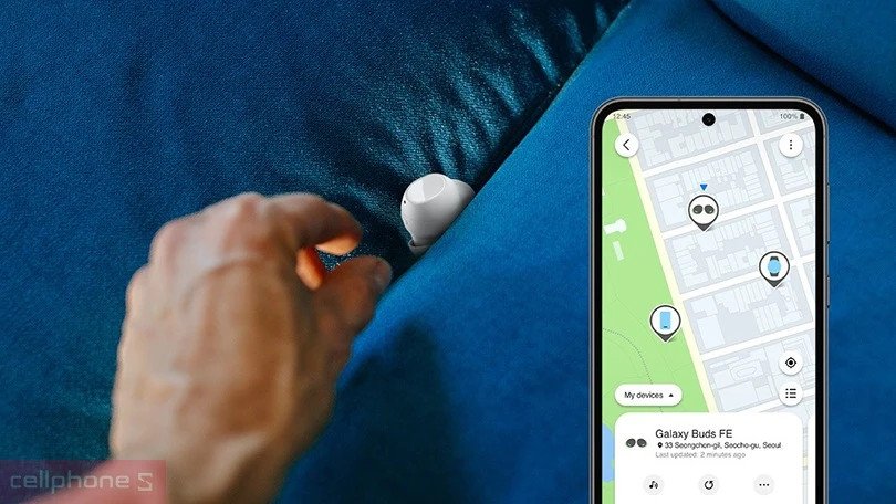 Tính năng tìm tai nghe trên Samsung Galaxy Buds FE