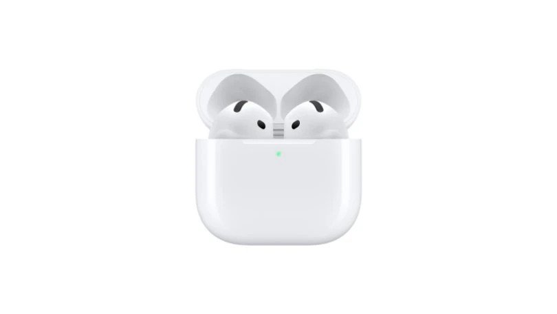 Tổng quan về thiết kế của tai nghe Apple AirPods 4, tham khảo cho kiểu dáng của **tai nghe AirPods Pro 4**