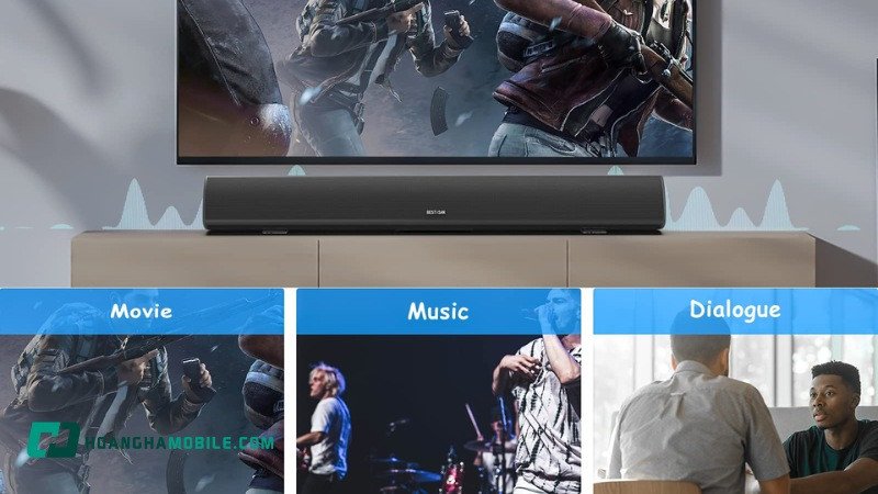 Ứng dụng dàn loa Bluetooth 5.0 3D stereo trong môi trường hội họp, thuyết trình chuyên nghiệp.