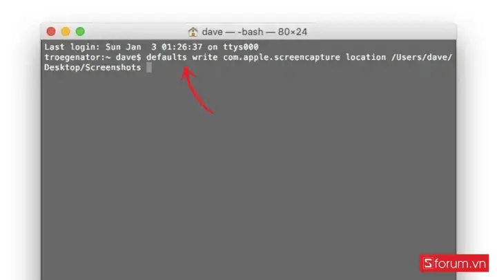 Thay Đổi Thư Mục Lưu Ảnh Chụp Màn Hình Trên Macbook
