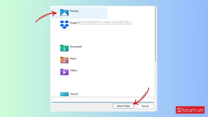 Thay Đổi Thư Mục Lưu Ảnh Chụp Màn Hình Trên Windows