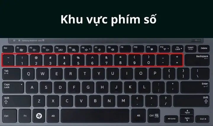 Bàn Phím Máy Tính Có Mấy Khu Vực: Khu Vực Phím Số