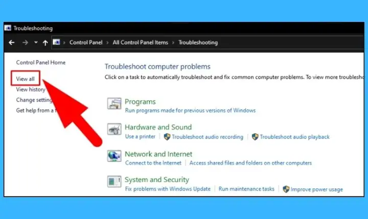 Sử Dụng Troubleshooting Để Bật Đèn Bàn Phím