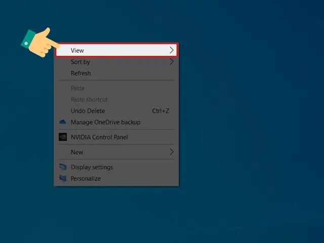 Thay Đổi Kích Thước Biểu Tượng Trên Màn Hình Desktop