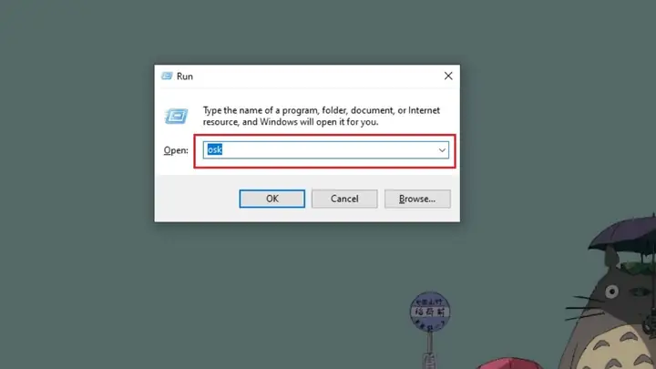 Sử Dụng Bàn Phím Ảo