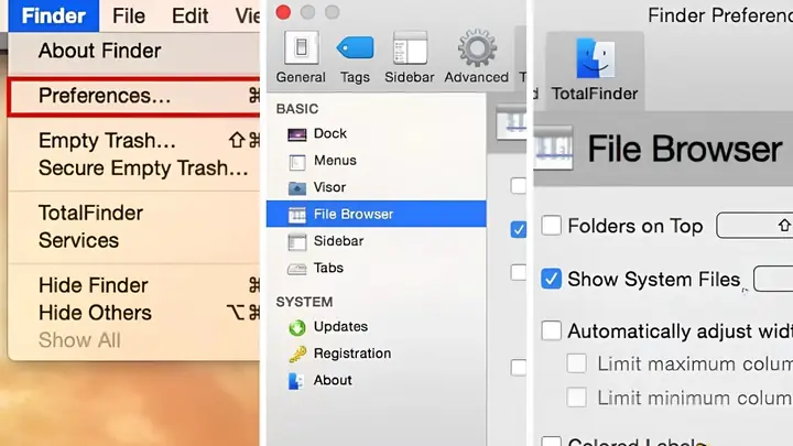 Cách Ẩn Hiển Thị File Trên Macbook Bằng Finder