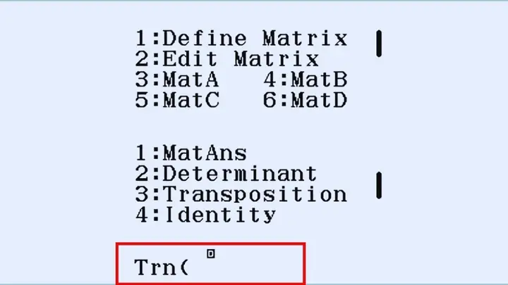 Bấm Ma Trận Bằng Máy Tính 580