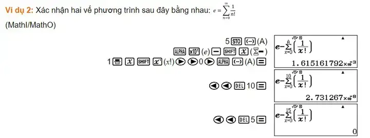 Các Dòng Máy Tính Phổ Biến Hỗ Trợ Tính Tổng Nghiệm