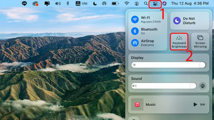 Trên Macos