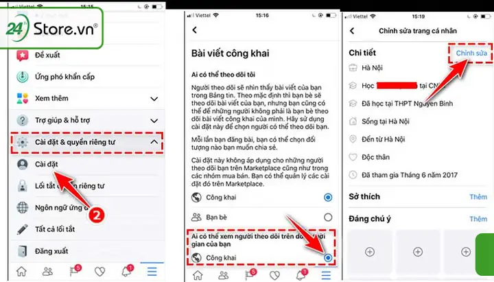 Cách Bật Theo Dõi Trên Facebook Bằng Iphone