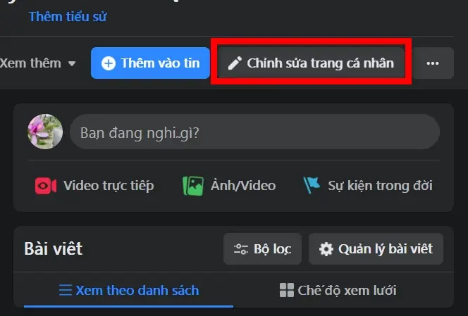 Cách Thêm Ảnh Nổi Bật Facebook Trên Máy Tính