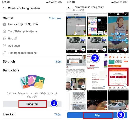 Cách Thêm Ảnh Nổi Bật Facebook Trên Điện Thoại