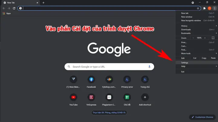 Bật, Tắt Thông Báo Facebook Từ Cài Đặt Của Trình Duyệt Web Bật, Tắt Thông Báo Facebook Từ Cài Đặt Của Trình Duyệt Web